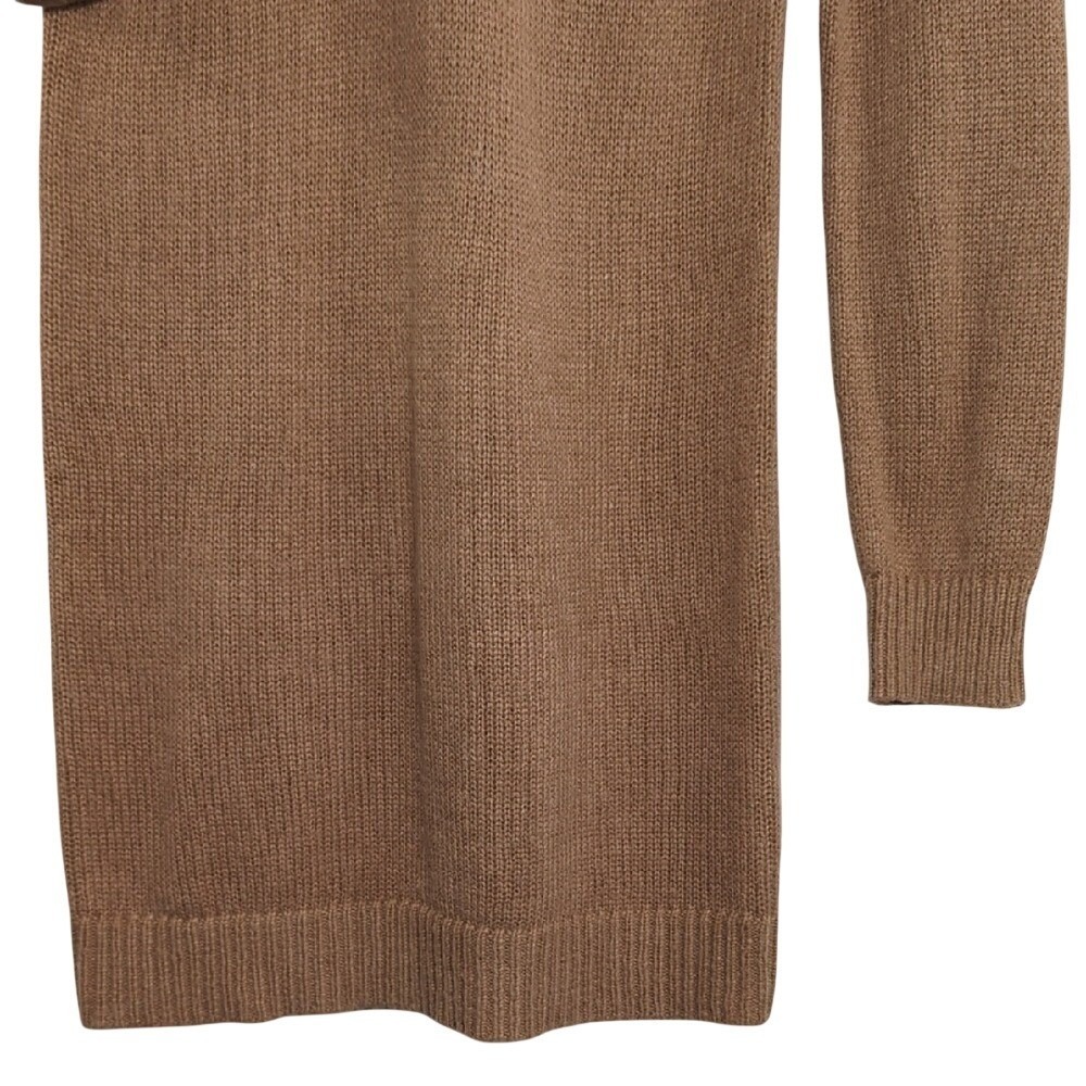 Lovers and Friends Anthea Sweater Dress Camel Medium‎ Cozy Warm Fall Cabincore - Picture 10 of 16